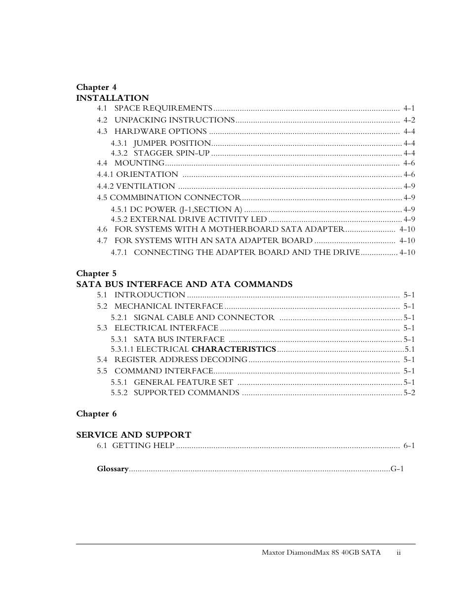 Maxtor Computer Drive User Manual | Page 6 / 67