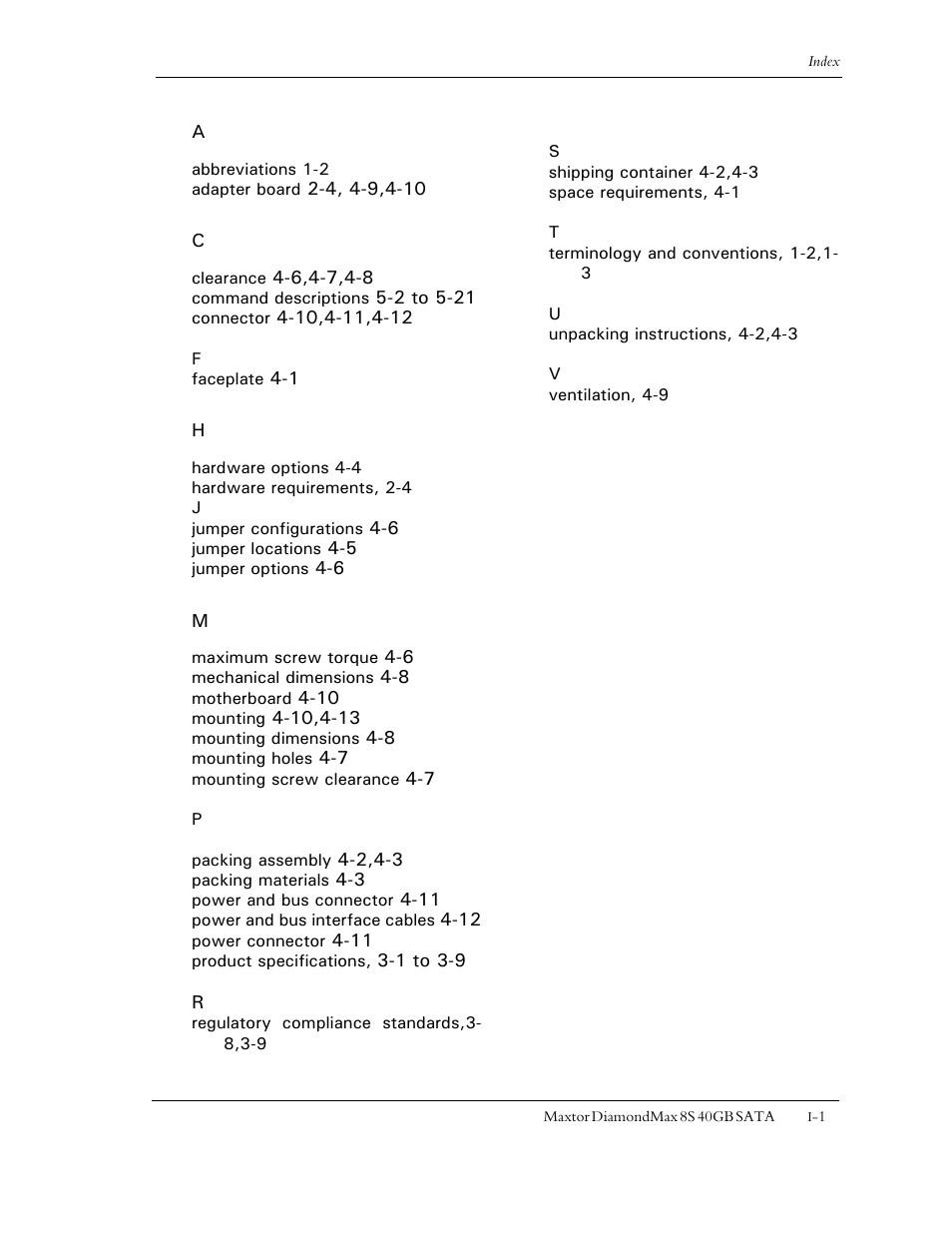 Maxtor Computer Drive User Manual | Page 67 / 67