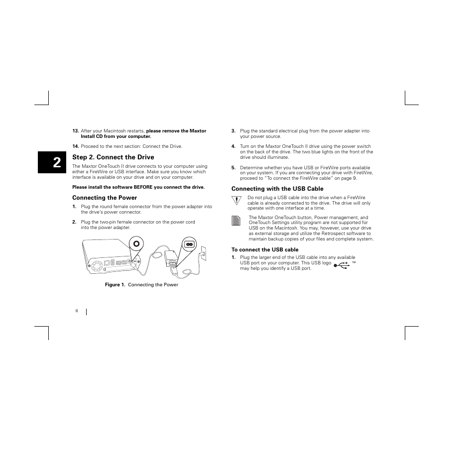 Maxtor FireWire 800 User Manual | Page 10 / 57