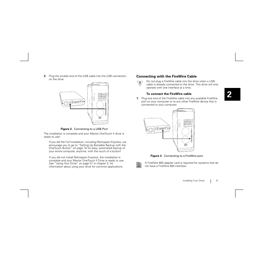Maxtor FireWire 800 User Manual | Page 11 / 57