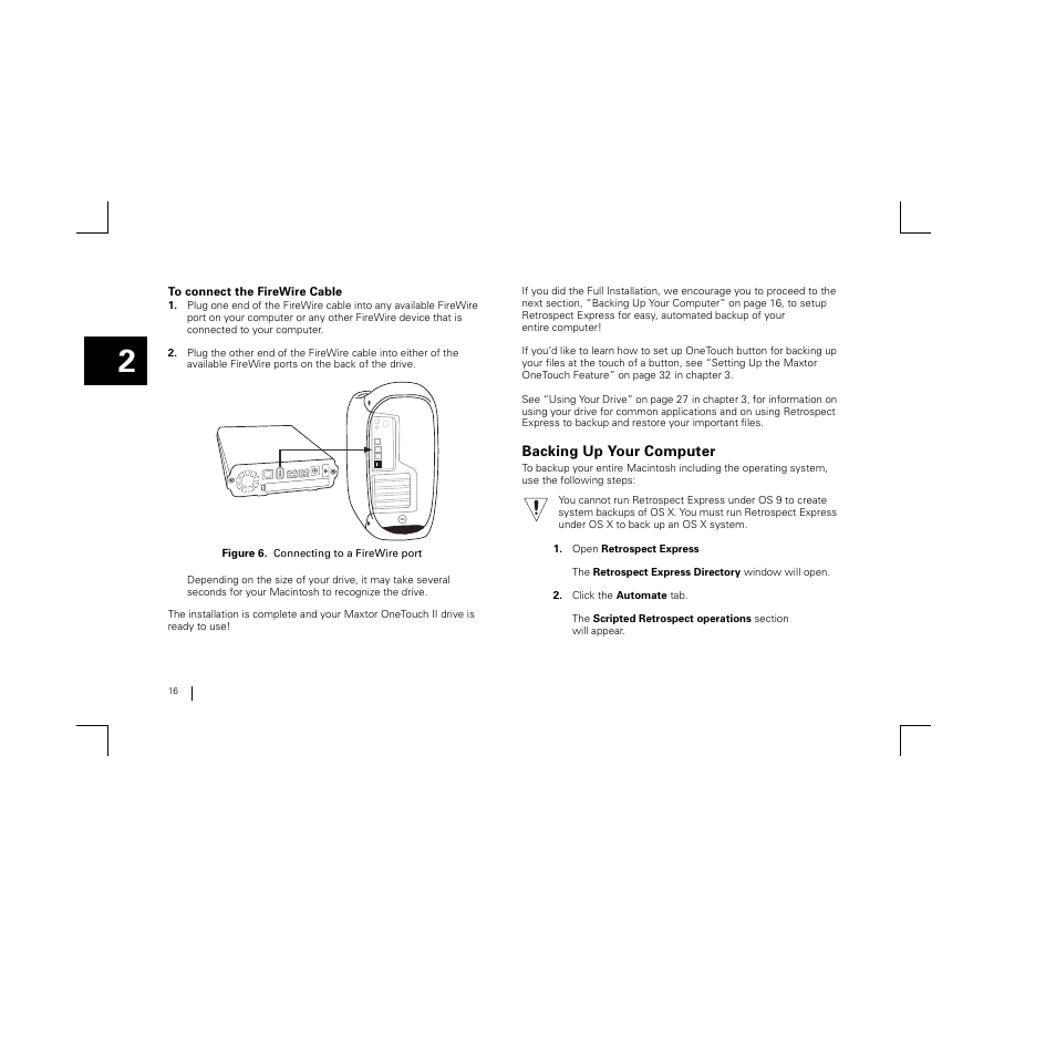 Maxtor FireWire 800 User Manual | Page 18 / 57