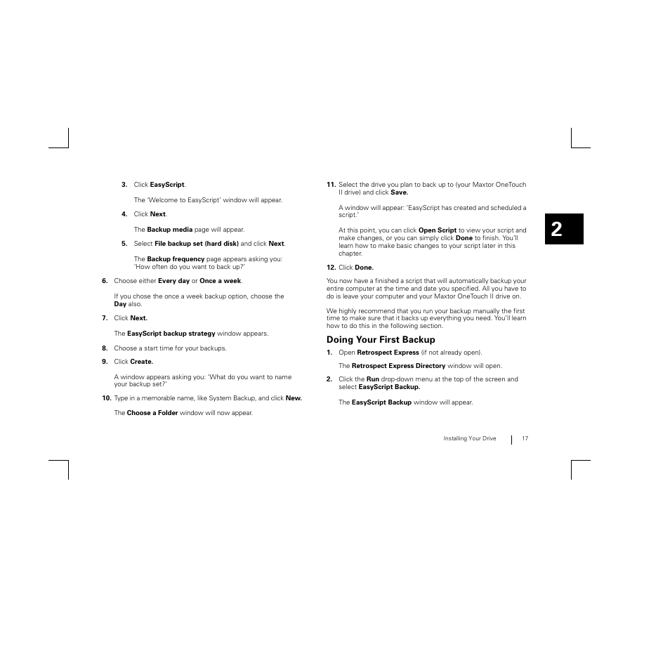 Maxtor FireWire 800 User Manual | Page 19 / 57
