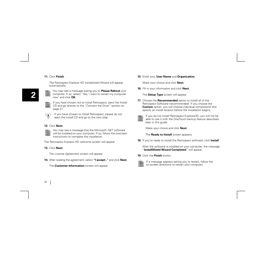 Maxtor FireWire 800 User Manual | Page 22 / 57