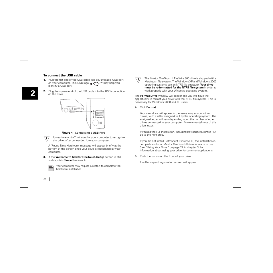 Maxtor FireWire 800 User Manual | Page 24 / 57