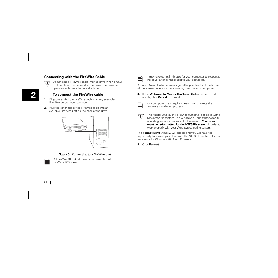 Maxtor FireWire 800 User Manual | Page 26 / 57
