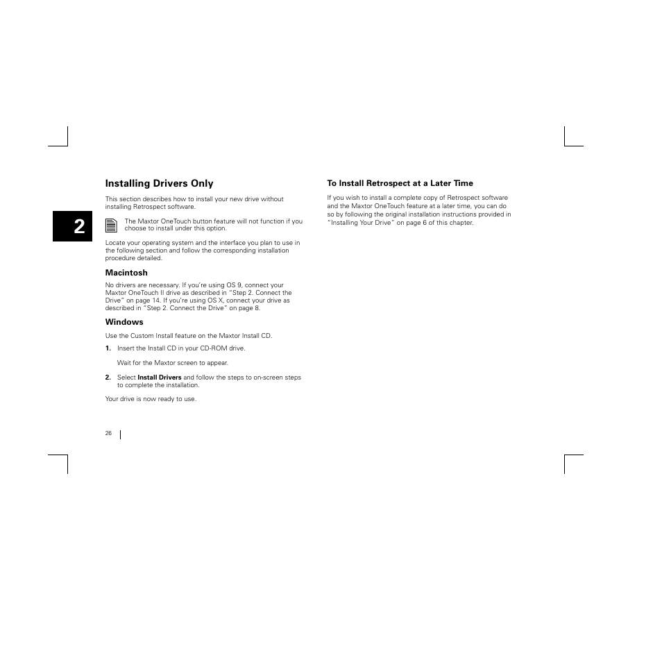 Maxtor FireWire 800 User Manual | Page 28 / 57