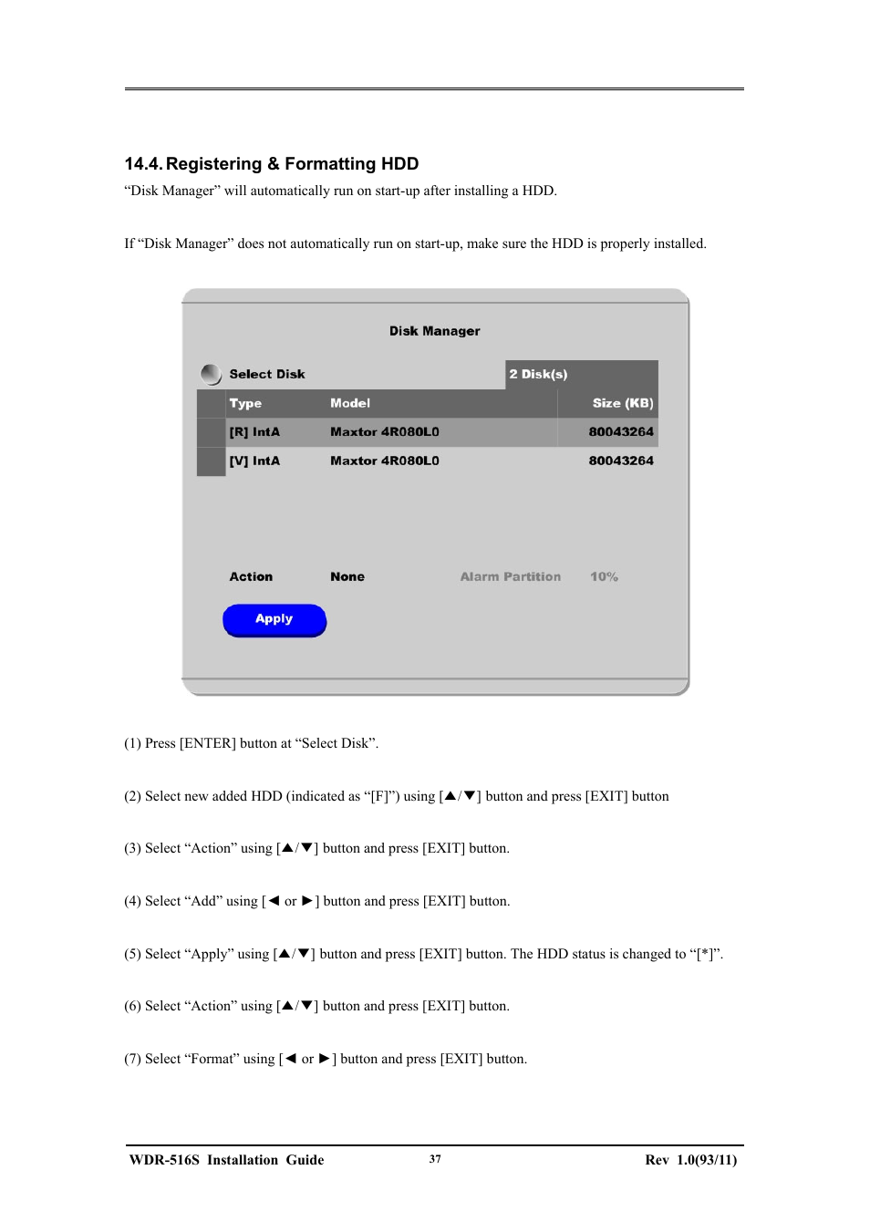 Maxtor WDR-516S User Manual | Page 37 / 56