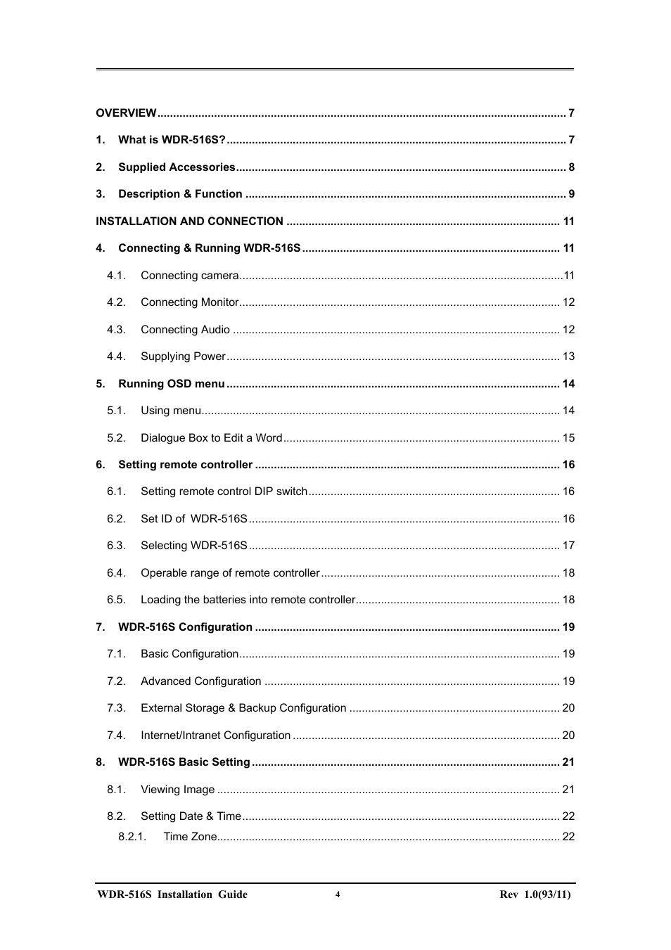 Maxtor WDR-516S User Manual | Page 4 / 56