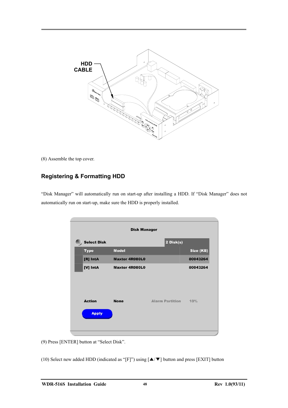 Maxtor WDR-516S User Manual | Page 48 / 56