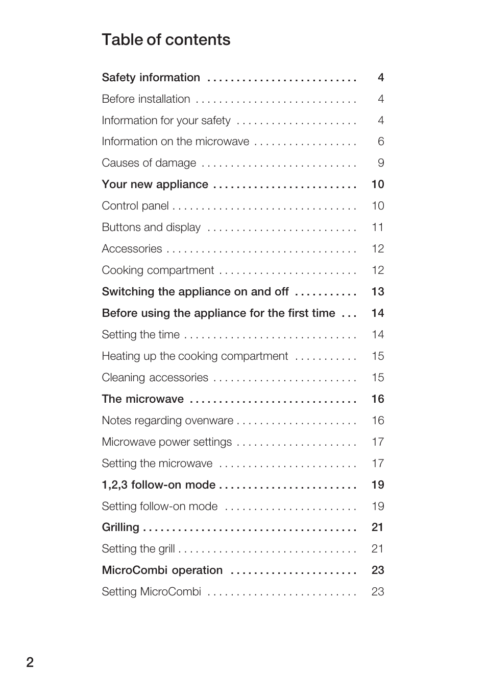 Siemens HF25G5L2 User Manual | Page 2 / 204