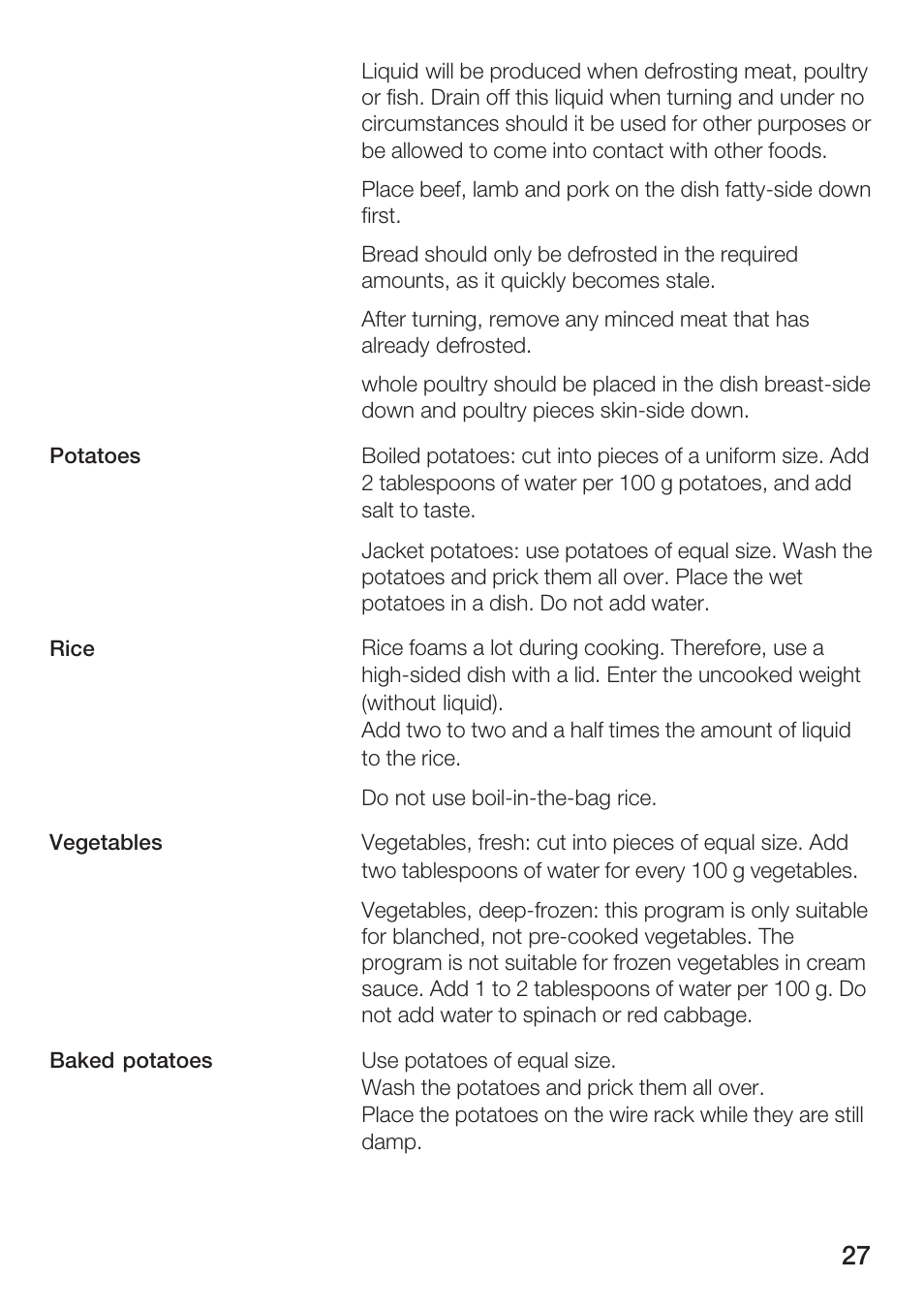 Siemens HF25G5L2 User Manual | Page 27 / 204