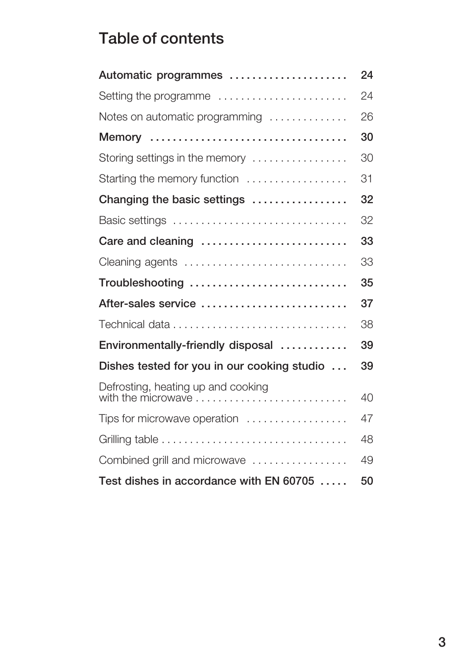 Siemens HF25G5L2 User Manual | Page 3 / 204