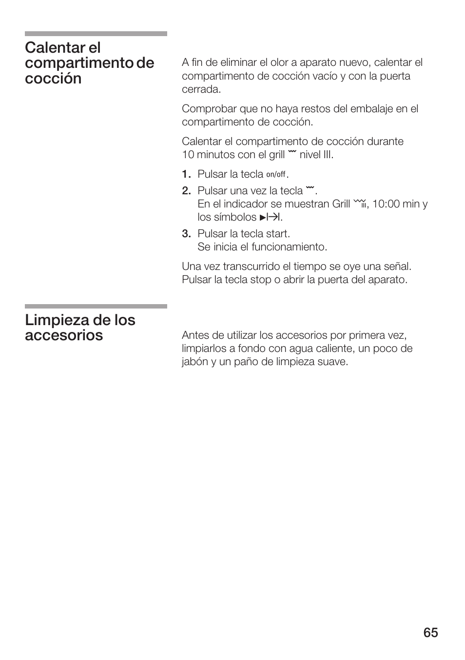 Siemens HF25G5L2 User Manual | Page 65 / 204