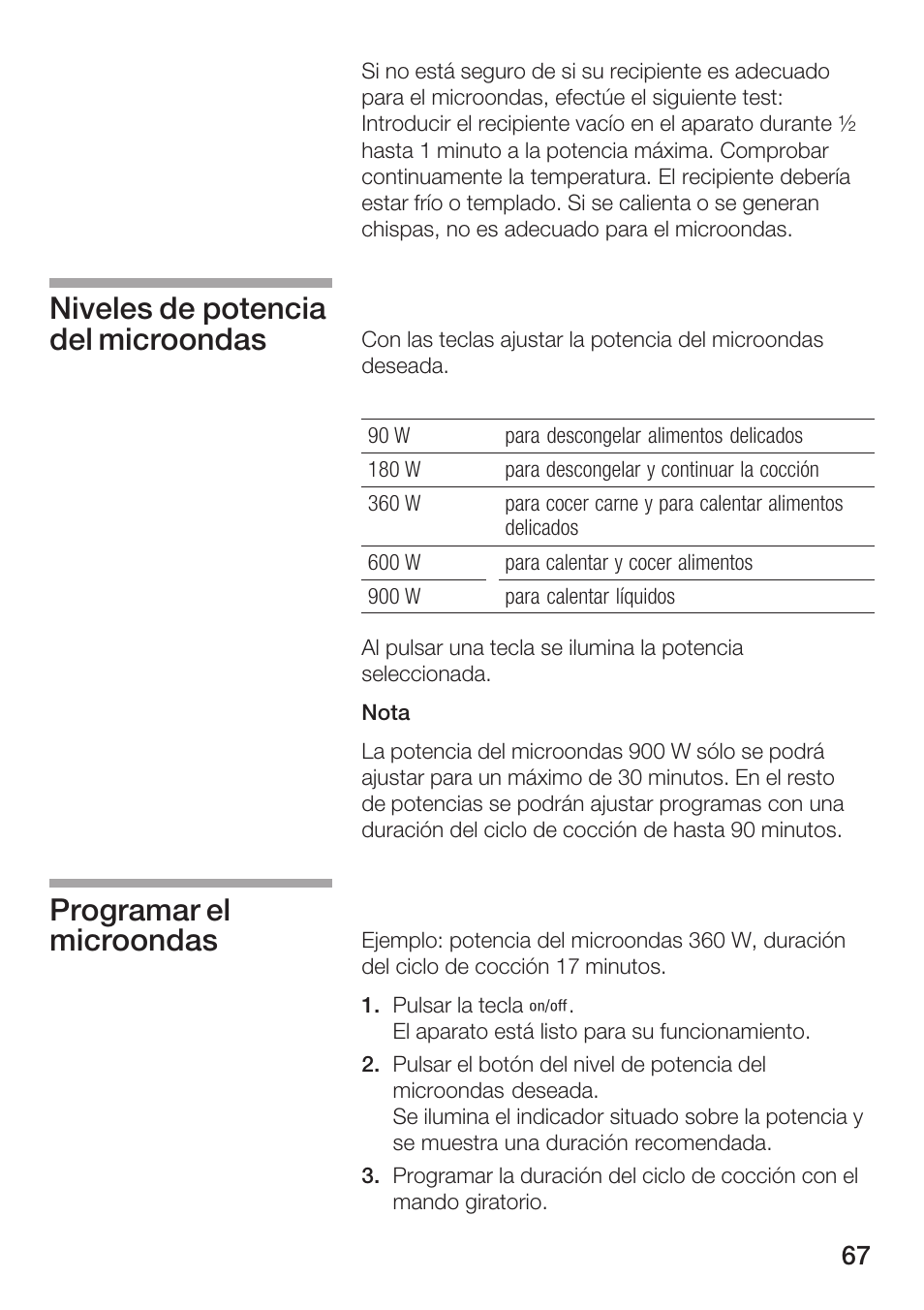 Siemens HF25G5L2 User Manual | Page 67 / 204