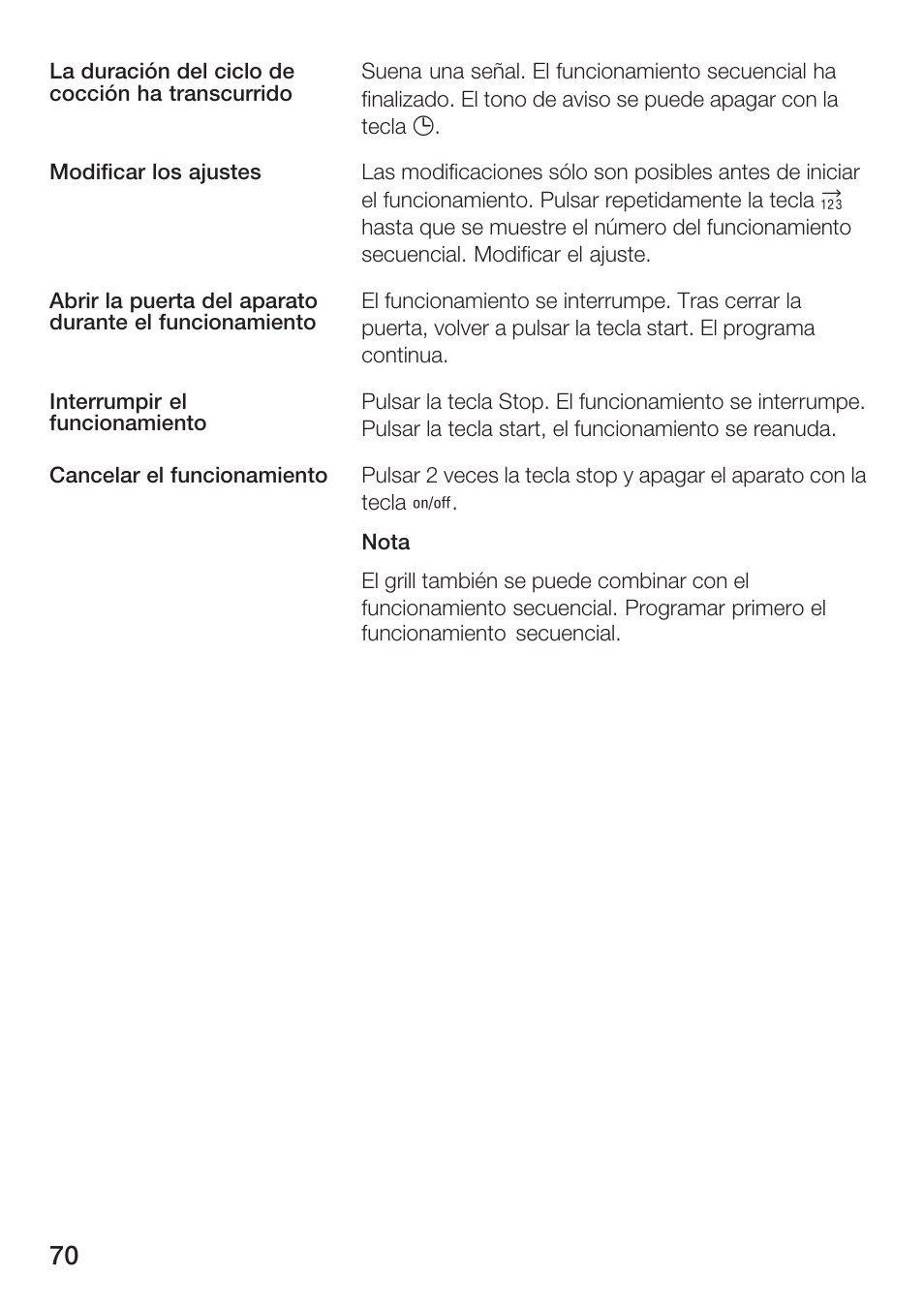 Siemens HF25G5L2 User Manual | Page 70 / 204