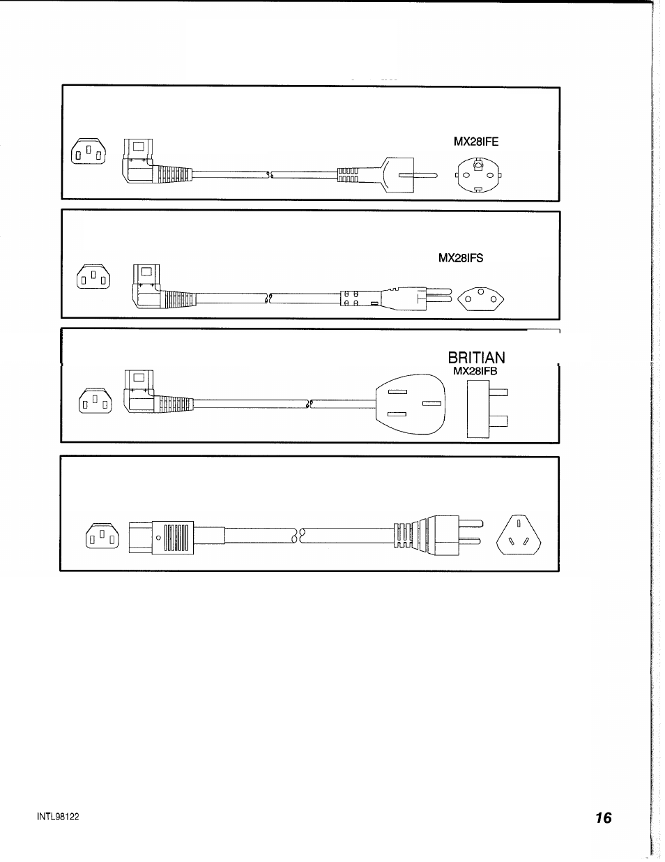 Maximatic MX28 IFB User Manual | Page 16 / 18
