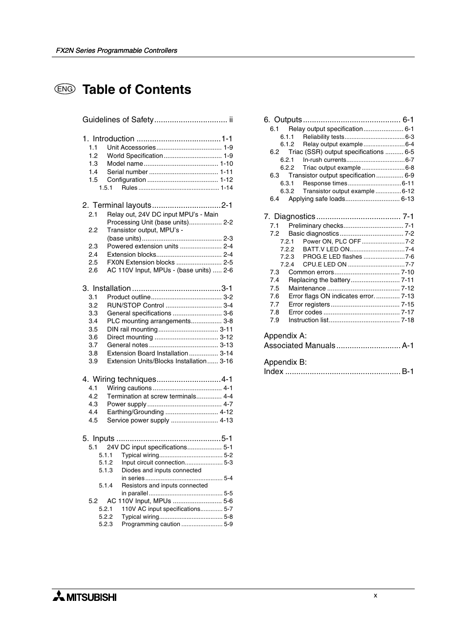 Mitsumi electronic FX2N User Manual | Page 12 / 130