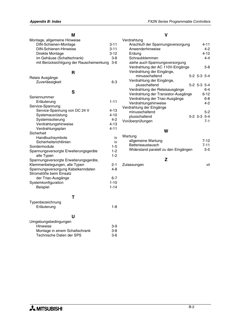 Mitsumi electronic FX2N User Manual | Page 122 / 130