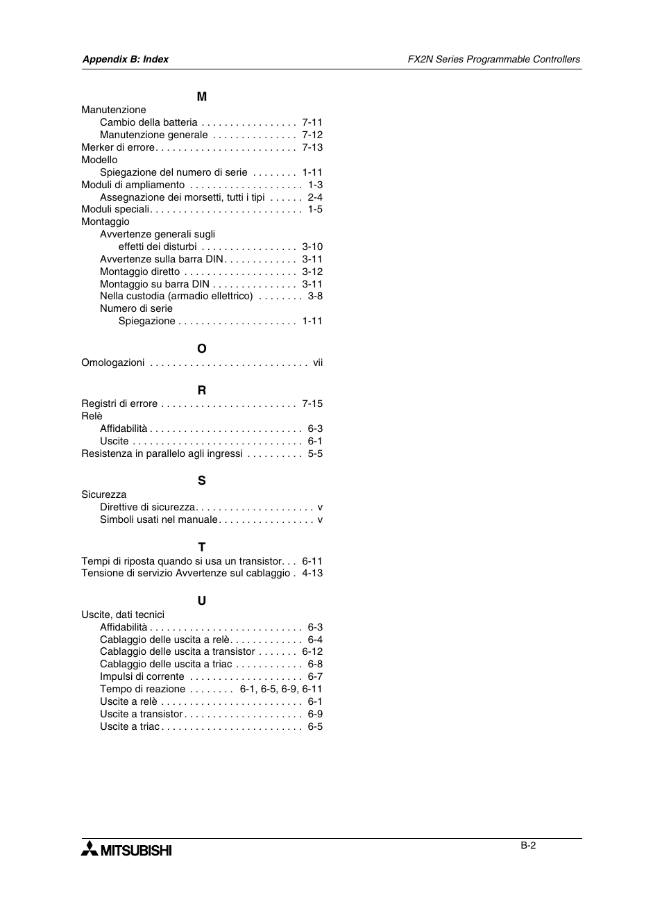 Mitsumi electronic FX2N User Manual | Page 124 / 130