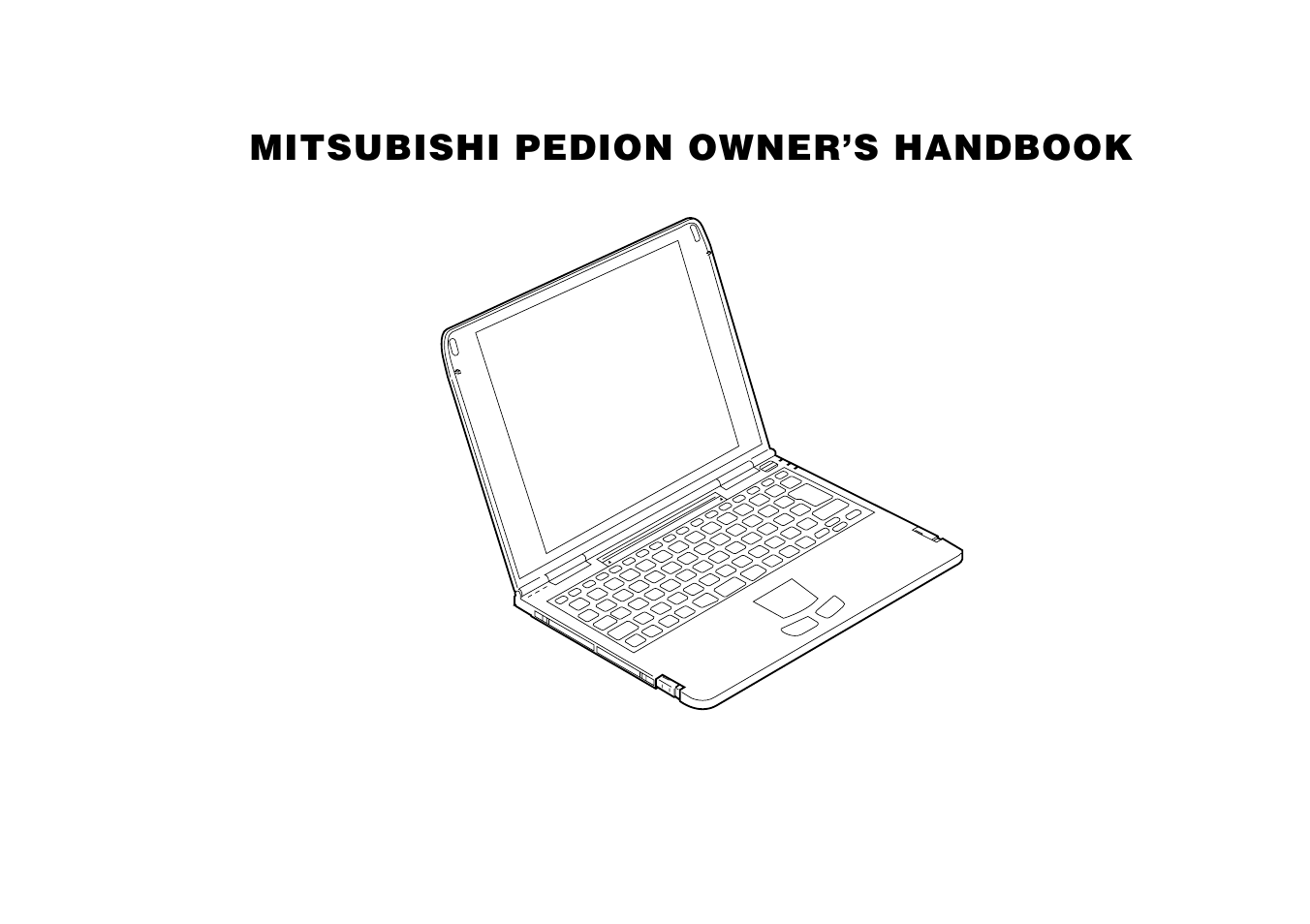Mitsumi electronic Pedion Laptop User Manual | Page 12 / 85