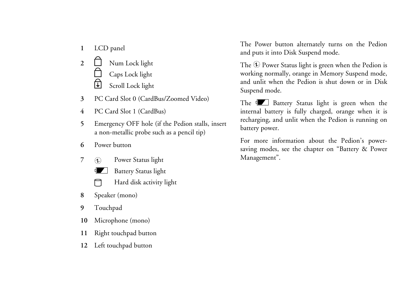Mitsumi electronic Pedion Laptop User Manual | Page 24 / 85