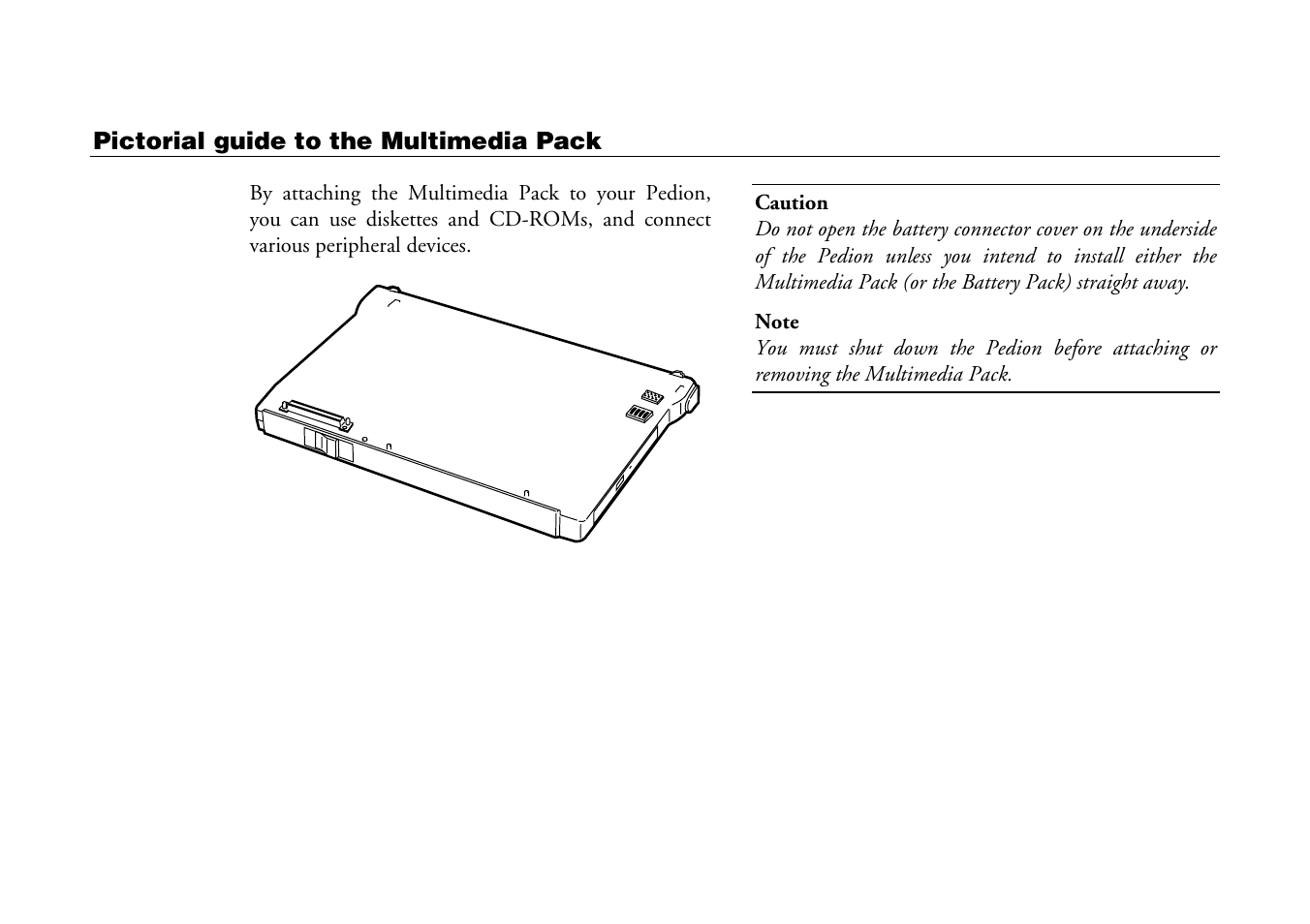 Mitsumi electronic Pedion Laptop User Manual | Page 26 / 85