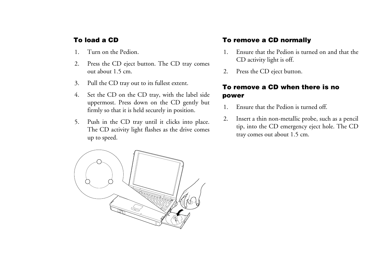 Mitsumi electronic Pedion Laptop User Manual | Page 39 / 85