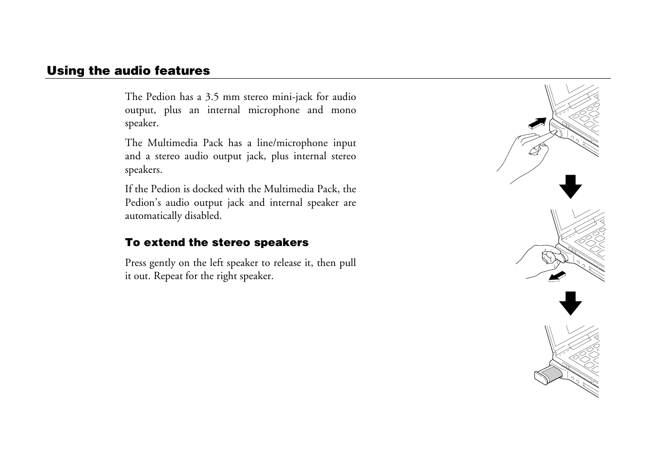 Mitsumi electronic Pedion Laptop User Manual | Page 40 / 85