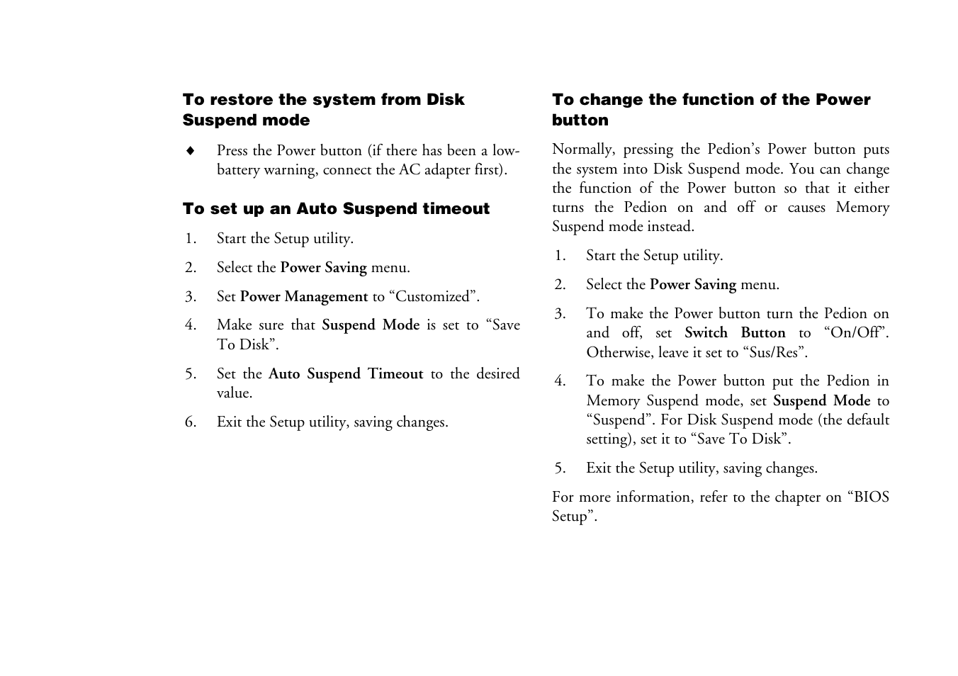 Mitsumi electronic Pedion Laptop User Manual | Page 50 / 85