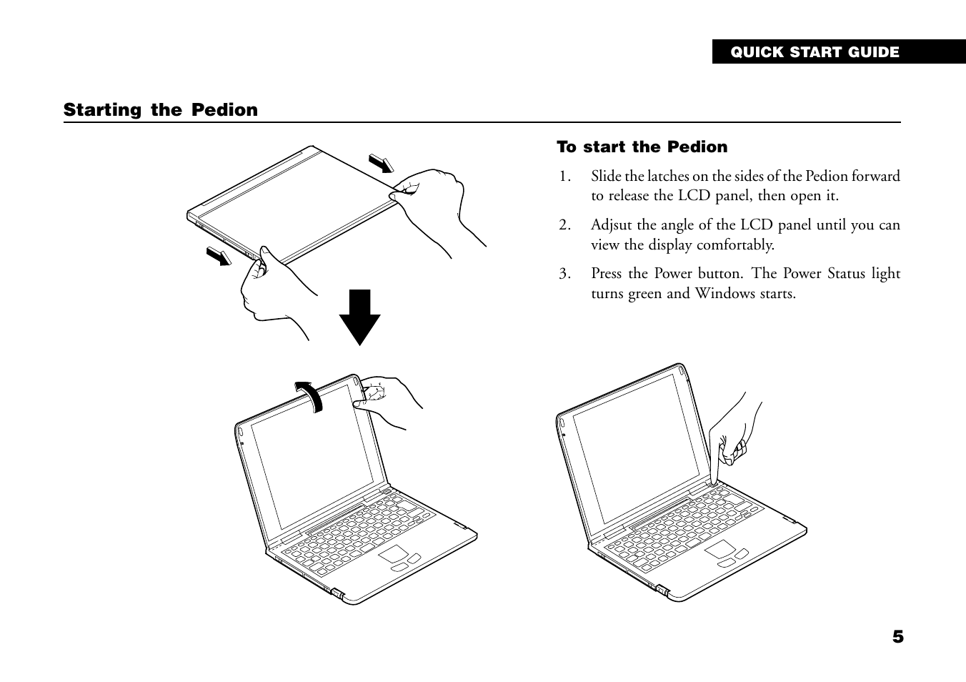 Mitsumi electronic Pedion Laptop User Manual | Page 6 / 85