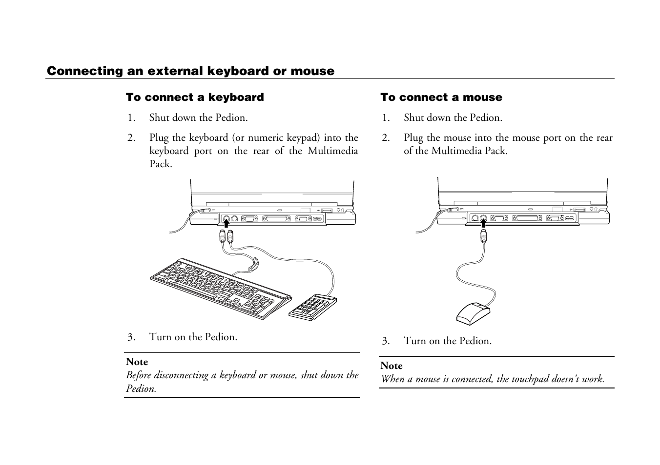 Mitsumi electronic Pedion Laptop User Manual | Page 62 / 85