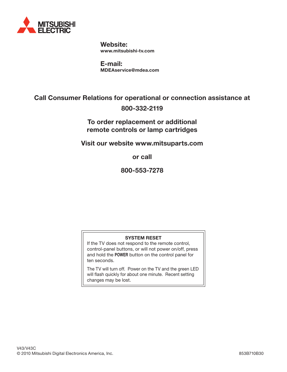 Mitsumi electronic C10 SERIES User Manual | Page 40 / 40