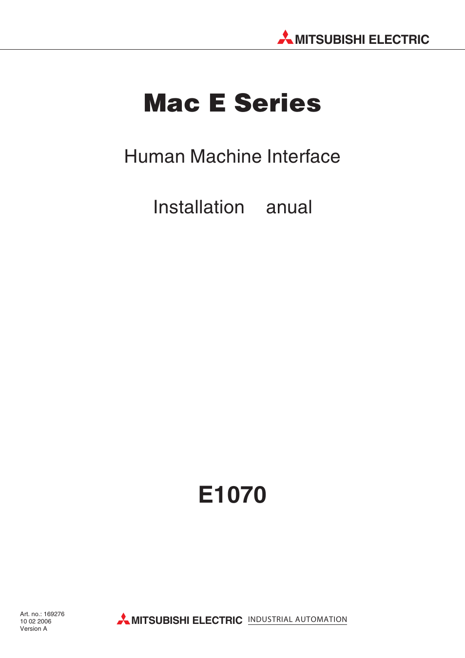 Mitsumi electronic Mac E1070 User Manual | 24 pages