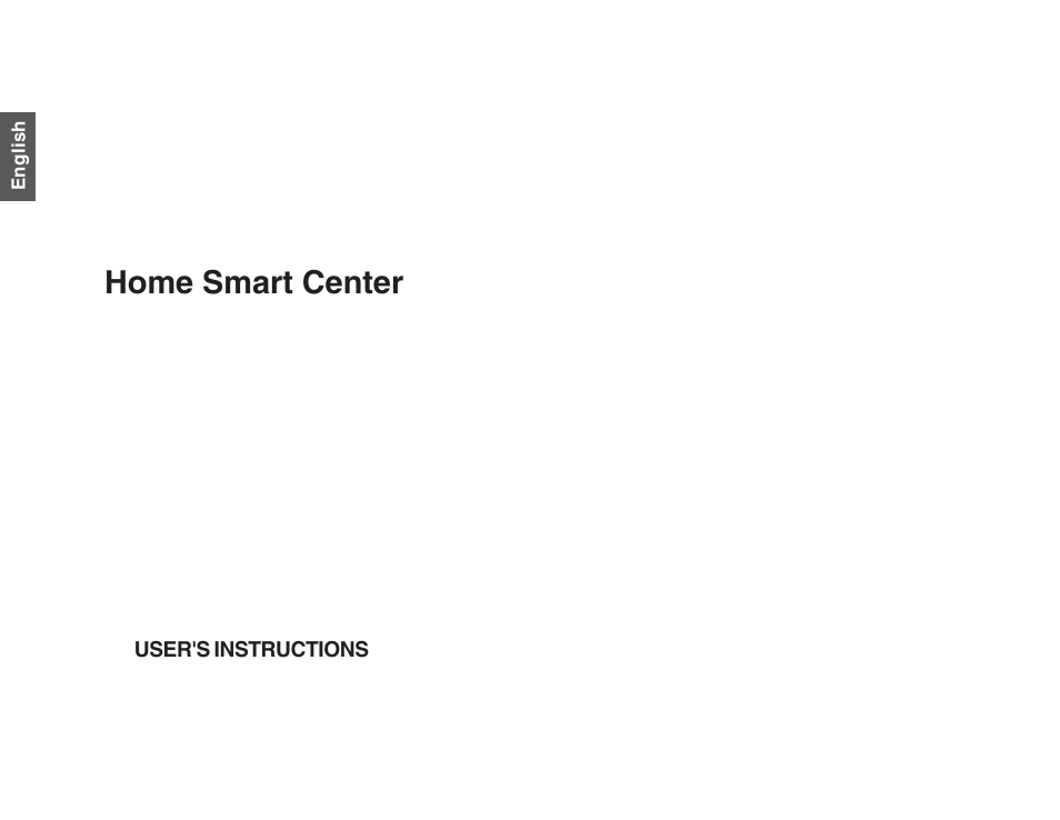 Home smart center | Multi-Link ML-001 User Manual | Page 2 / 30