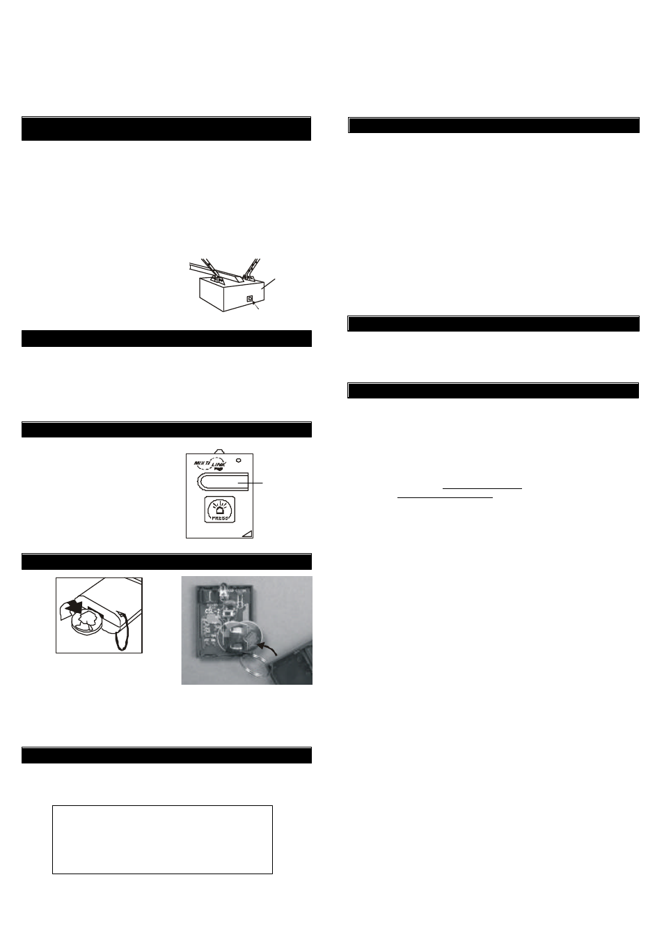 Multi-Link CHAMBERLAIN CB-390M User Manual | 1 page