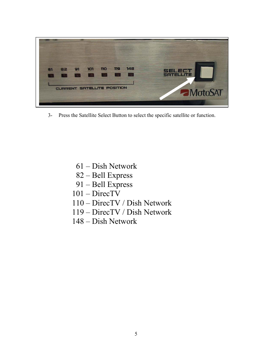 MotoSAT AutoMotion Dome T2 User Manual | Page 5 / 9