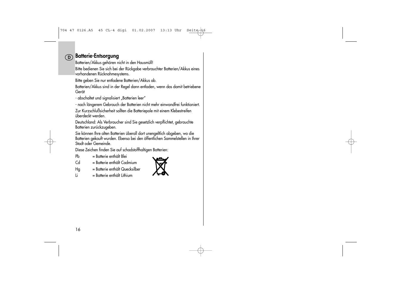 Metz Mecablitz 45 CL-4 User Manual | Page 16 / 104