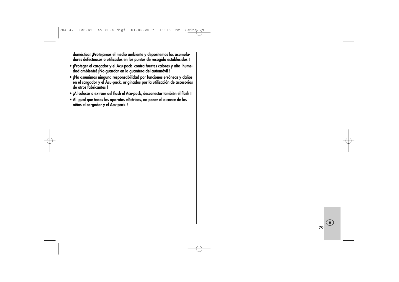 Metz Mecablitz 45 CL-4 User Manual | Page 79 / 104