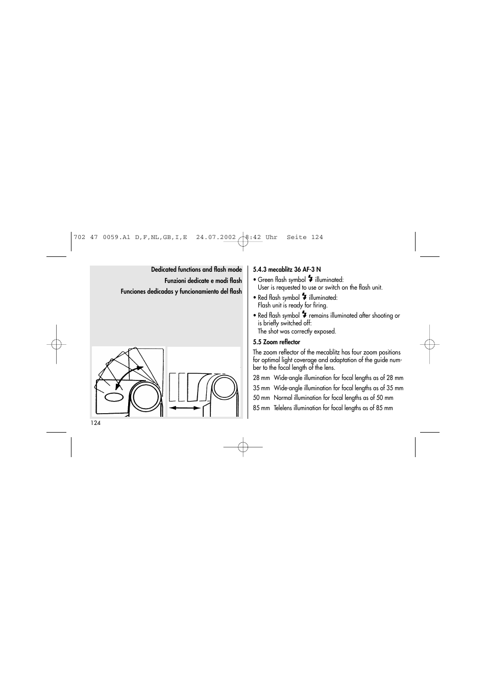Metz Mecablitz 36 AF-3N User Manual | Page 23 / 41
