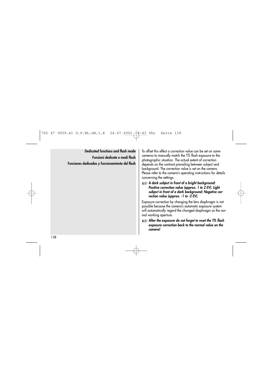Metz Mecablitz 36 AF-3N User Manual | Page 30 / 41
