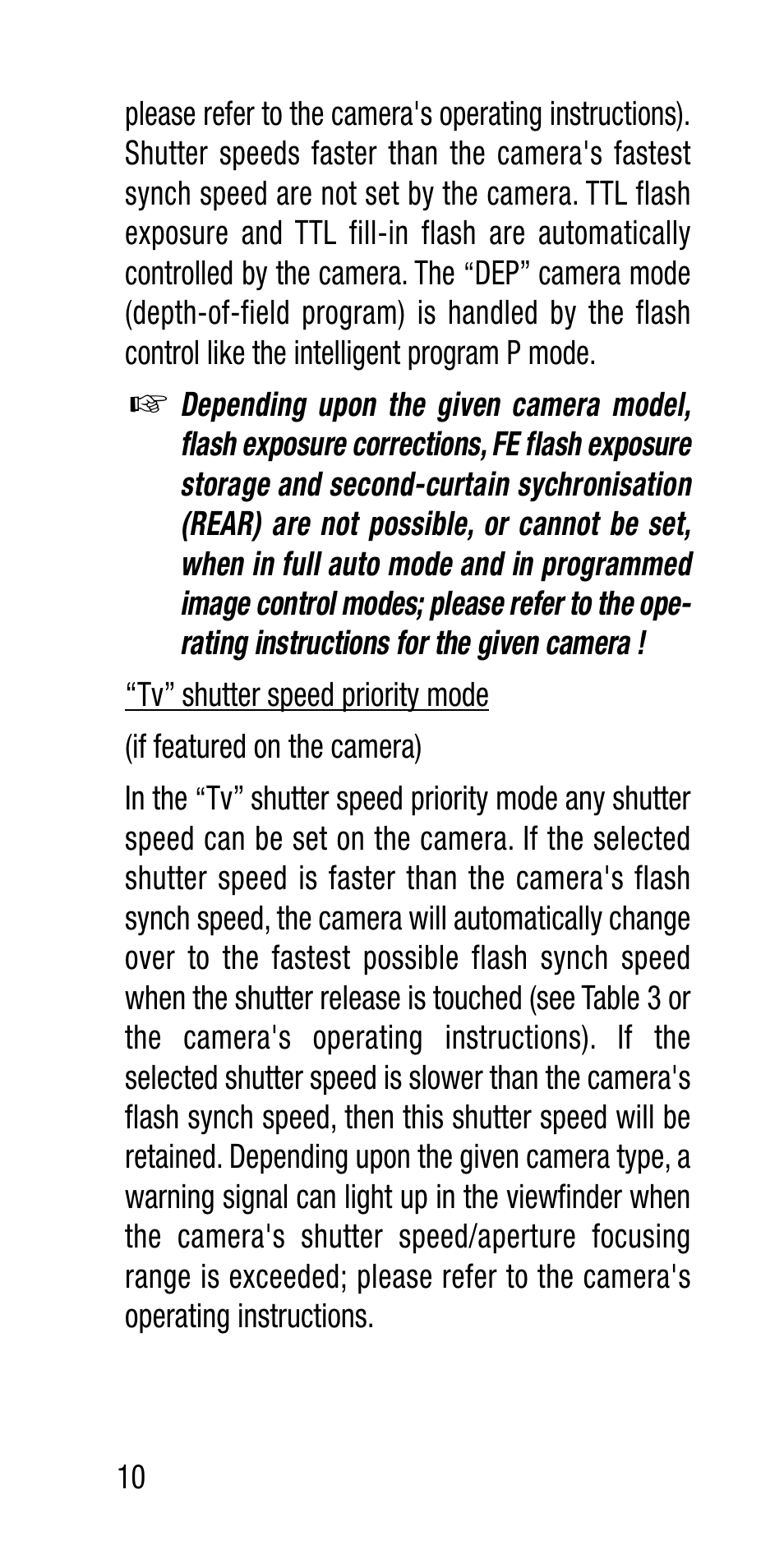 Metz Canon Eos SCA 3102 M5 User Manual | Page 10 / 120