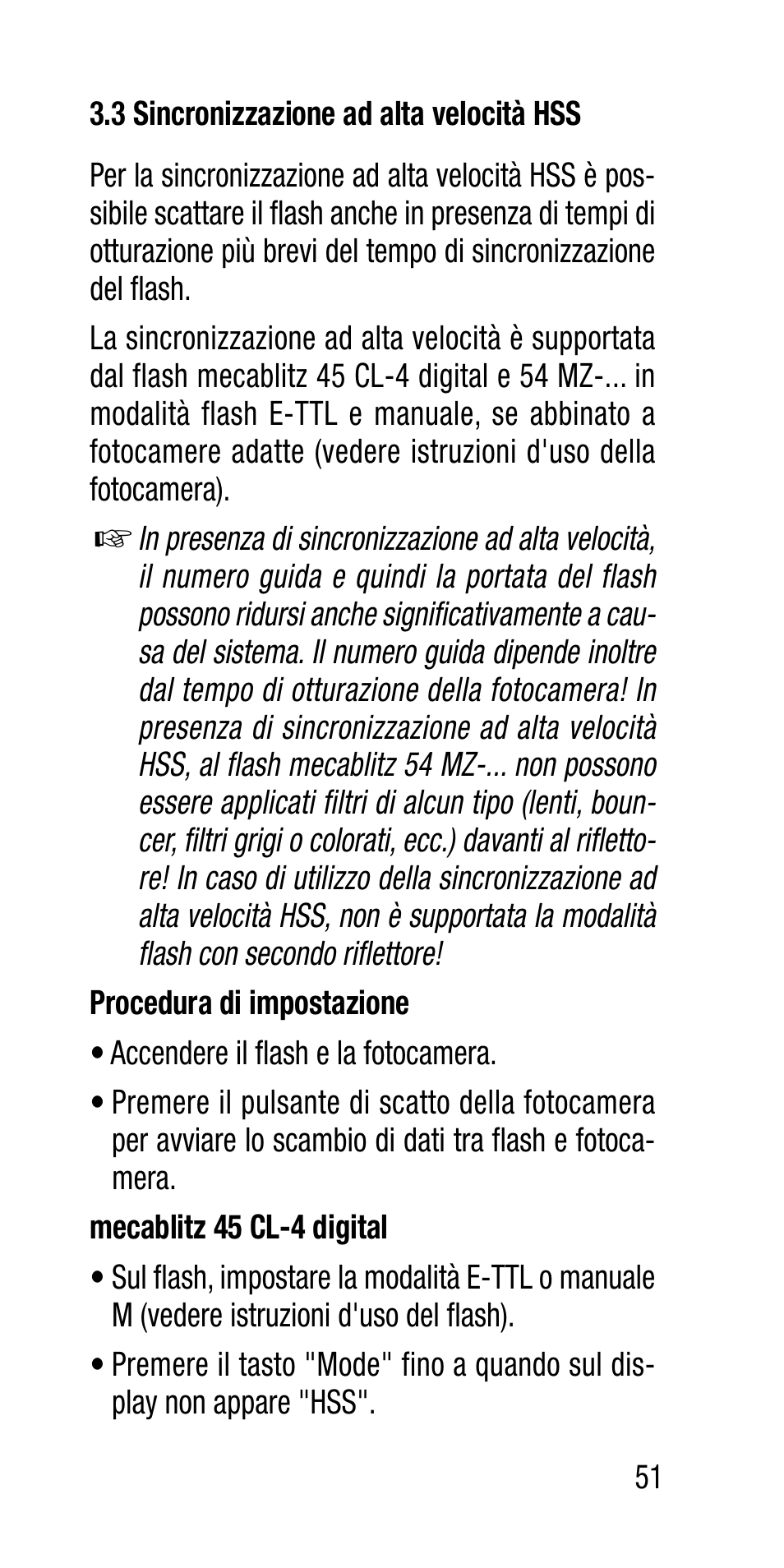 Metz Canon Eos SCA 3102 M5 User Manual | Page 51 / 120
