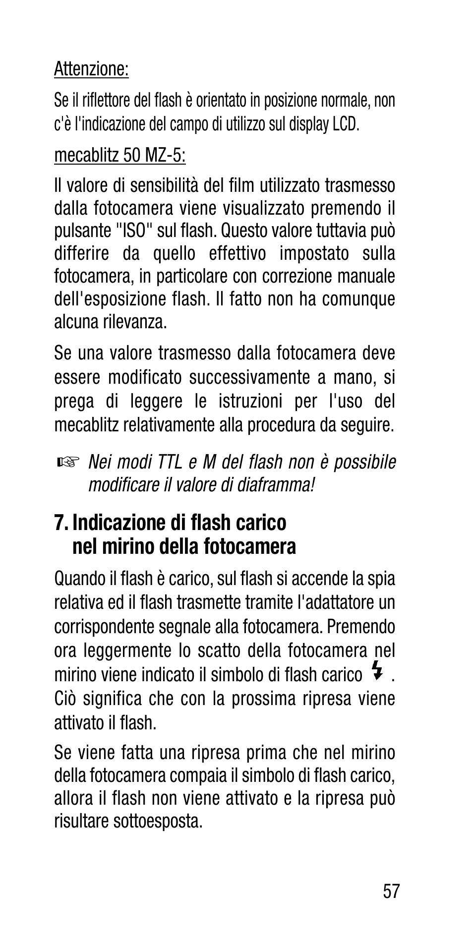 Metz Canon Eos SCA 3102 M5 User Manual | Page 57 / 120