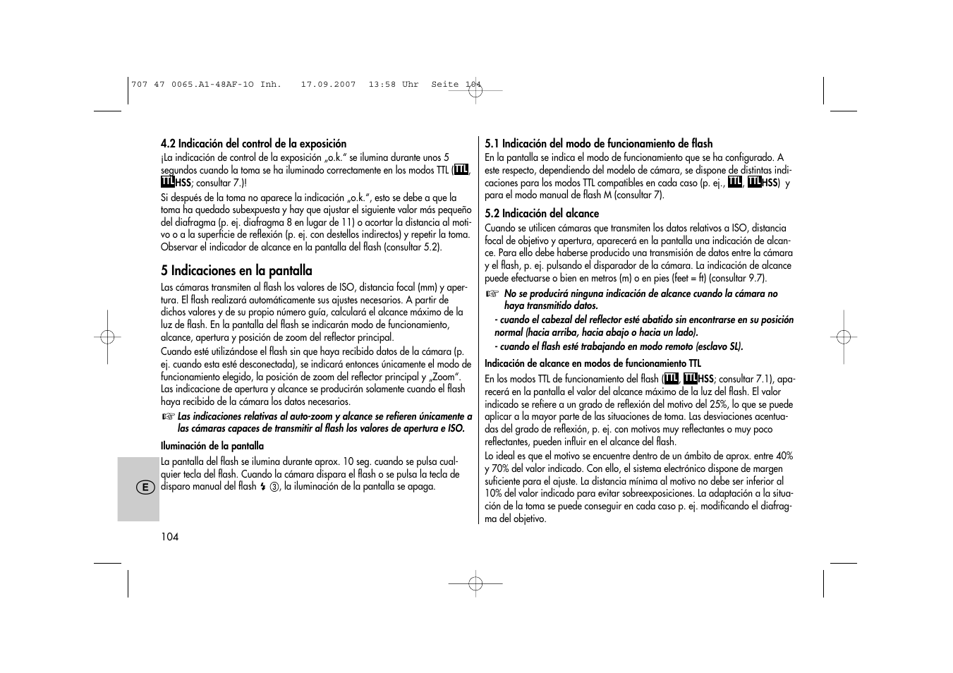 Metz AF-1 User Manual | Page 104 / 127