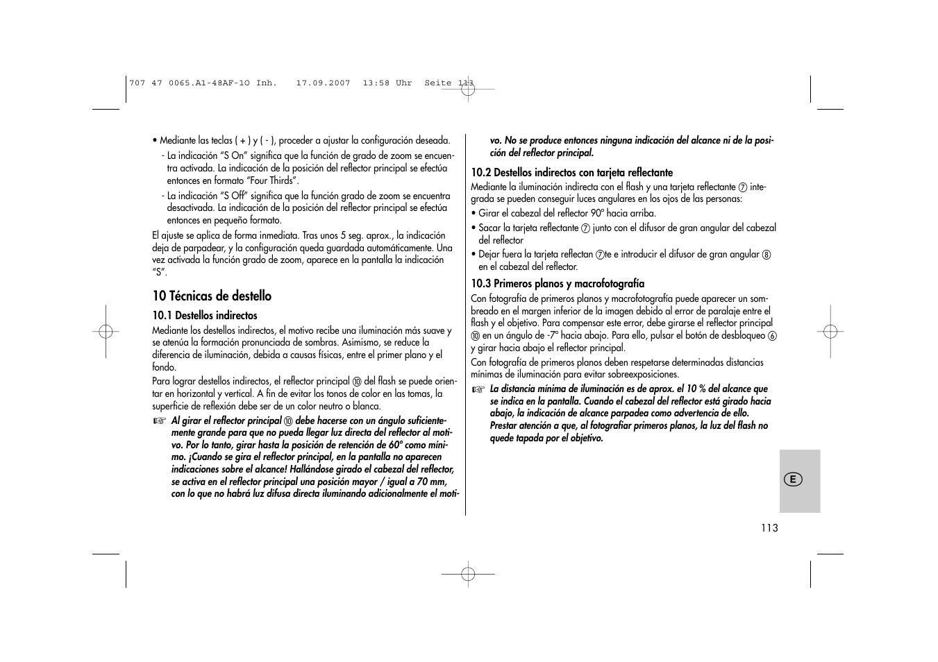 Metz AF-1 User Manual | Page 113 / 127