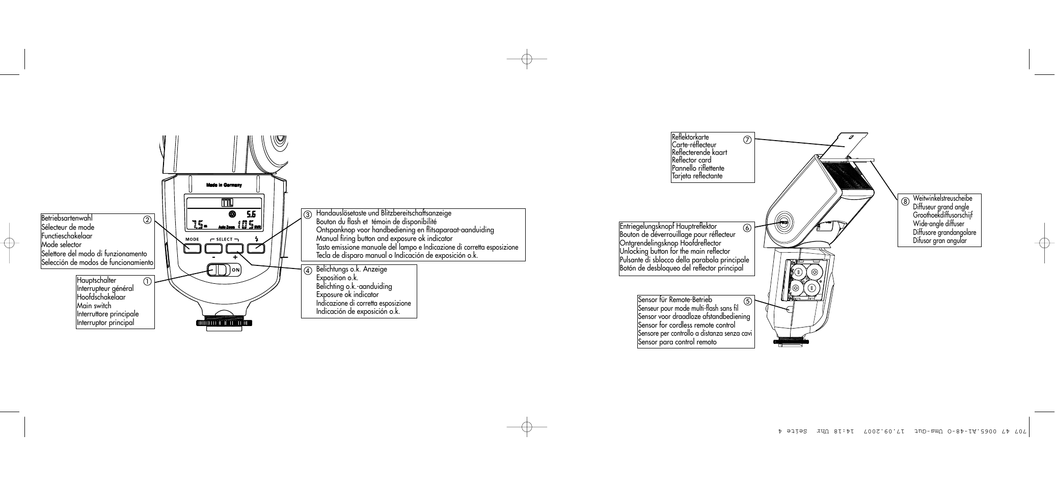 Metz AF-1 User Manual | Page 126 / 127