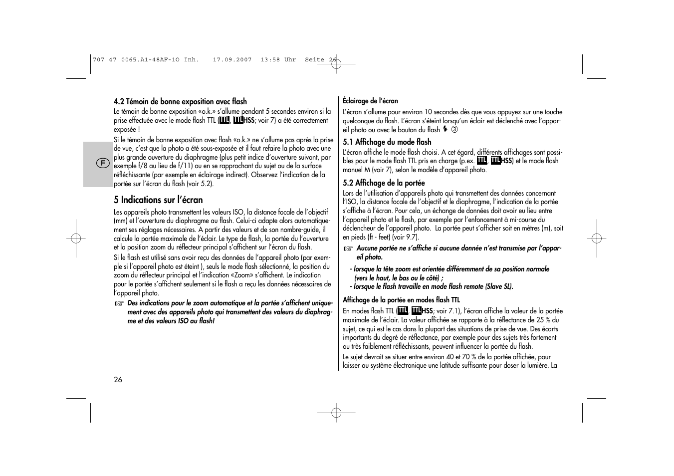 Metz AF-1 User Manual | Page 26 / 127