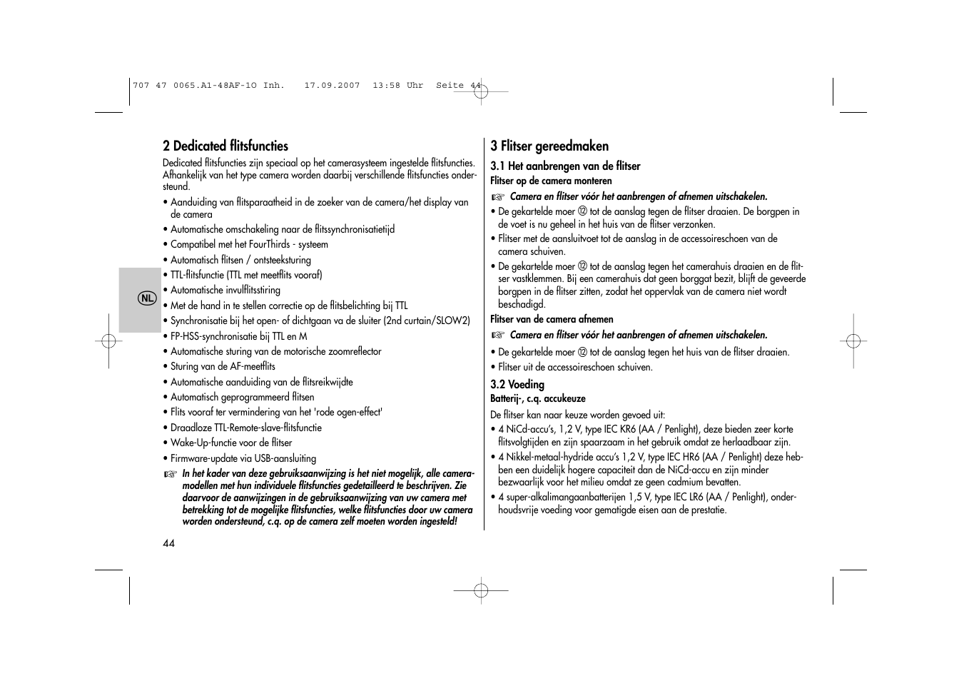 Metz AF-1 User Manual | Page 44 / 127