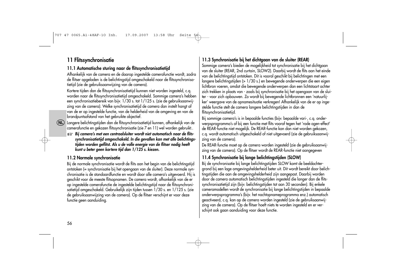 Metz AF-1 User Manual | Page 56 / 127
