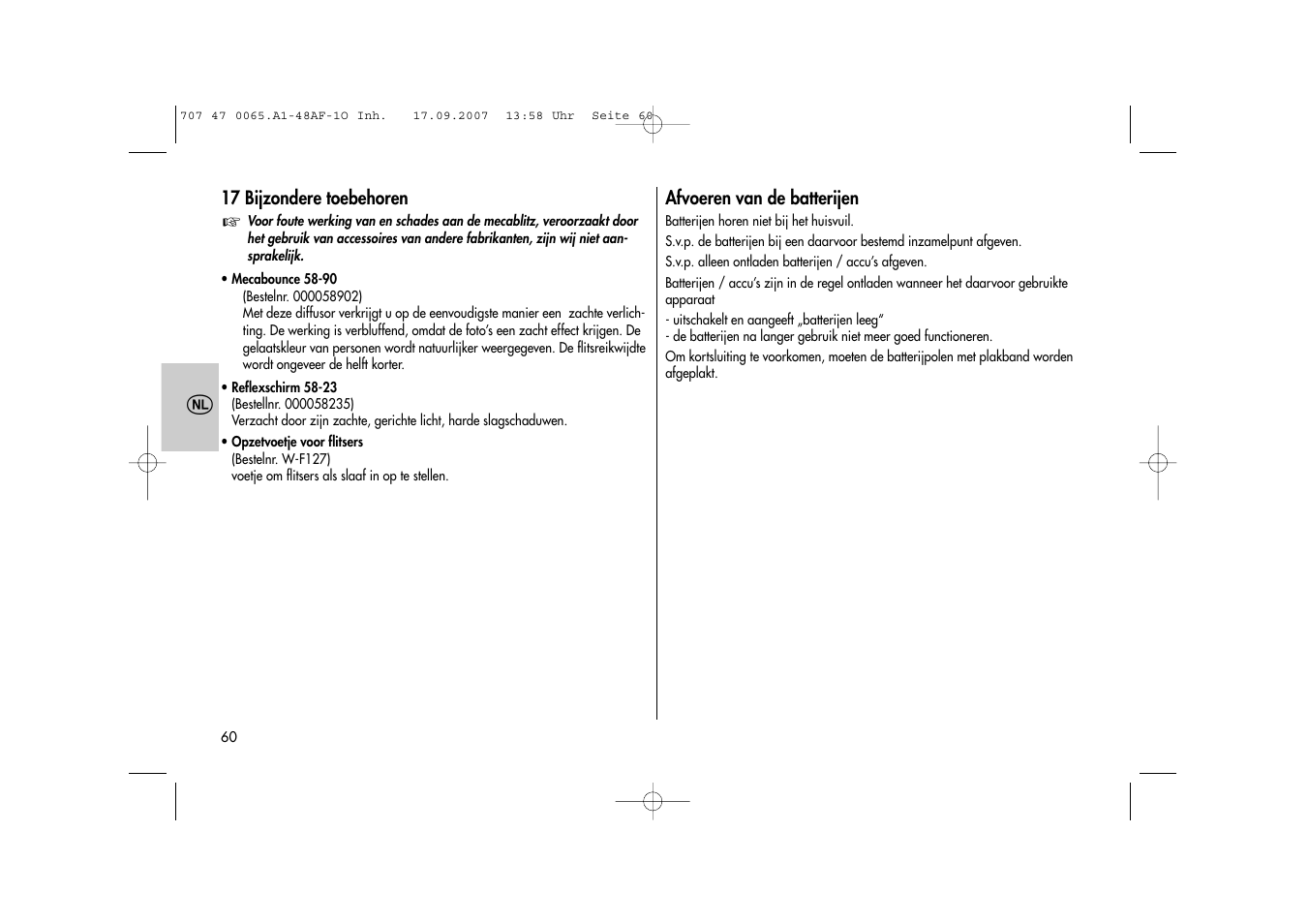 Metz AF-1 User Manual | Page 60 / 127